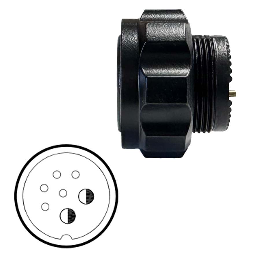 body with nut 27X female black
