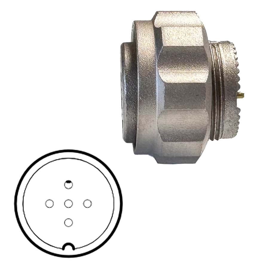 body with nut 25S female nickel
