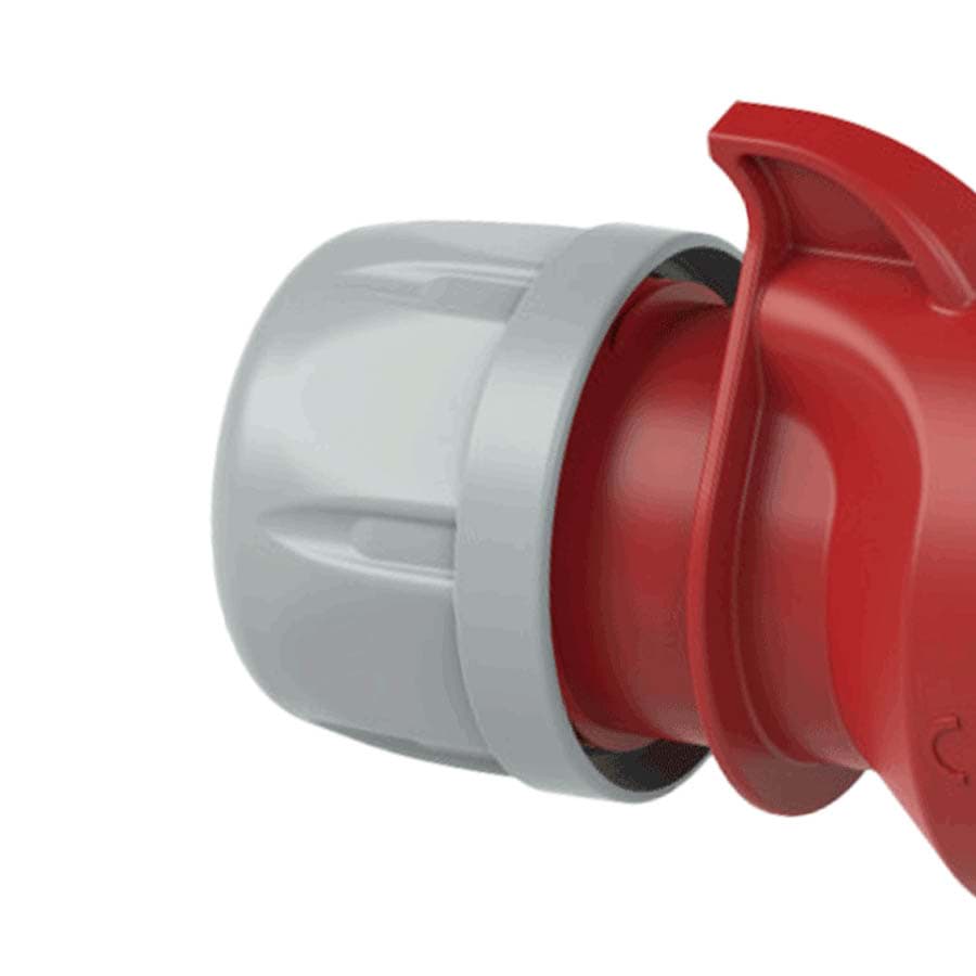 CEE wartel  16A RAL7035 grijs PCE