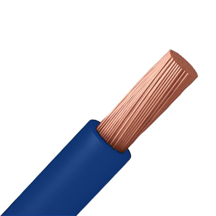 montagesnoer   0.75mm2 donkerblauw H05V2-K 90gr TriRated UL/CSA HA100