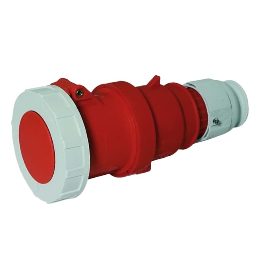 CEE koppeling 5p  63A 400V 6h rood IP67 Bals schroef