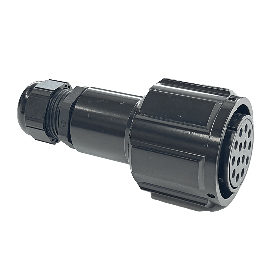 Tourline 14p cable connector with nut fem. d=13-18mm crimp 1.5mm2