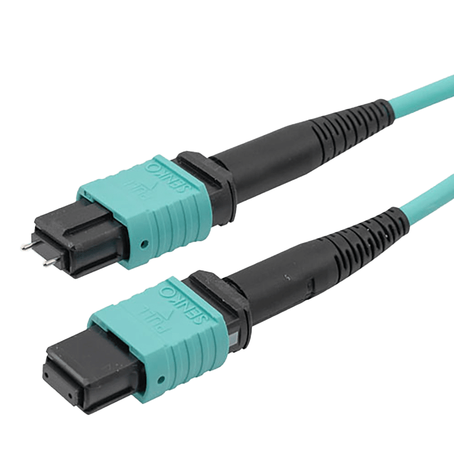 patchcord MultiMode MPO8 male>fem.  5m OM3 B2ca-s1ad1a1 EasyFiber Aqua