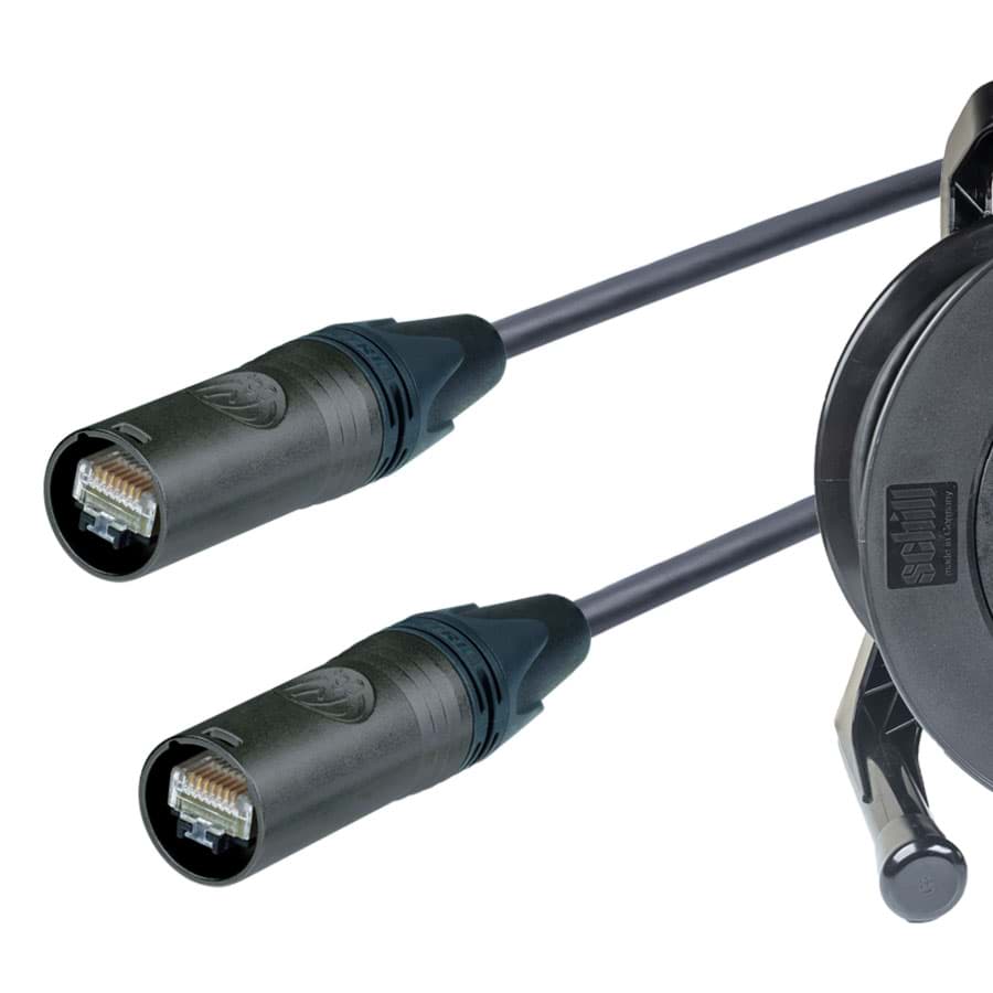 patchkabel CAT7 S/FTP 4P26 PUR Draka etherCON zw100m+GT380+gat