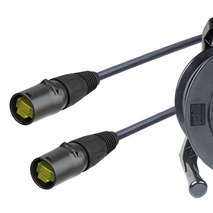 etherCON CAT7 AWG26 PUR DRUM