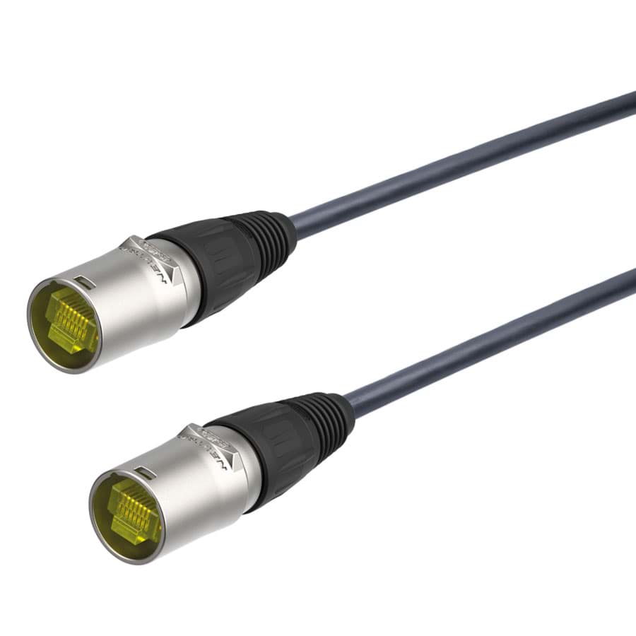 patchkabel CAT7 S/FTP 4P26 PUR Draka etherCON nikkel 40m