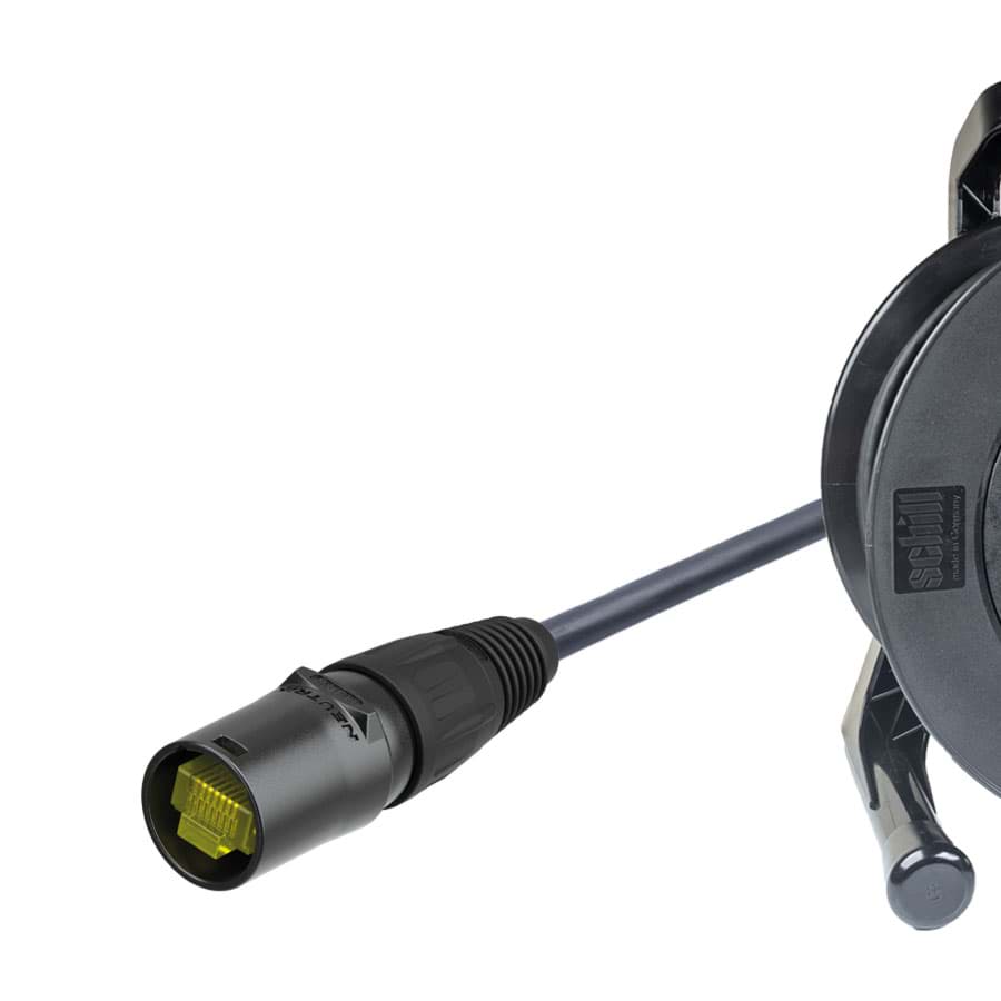 patchkabel CAT7 S/FTP 4P26 PUR Draka etherCON zw75m+GT310+chassis