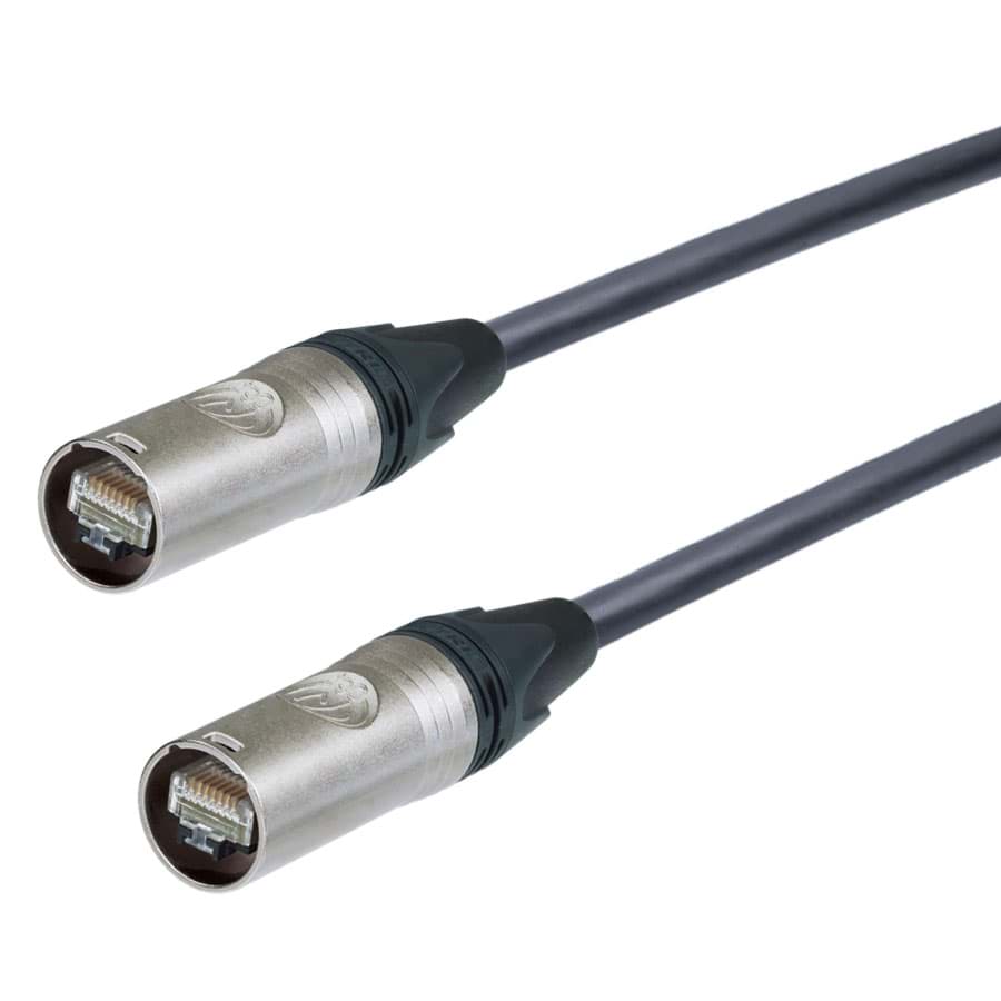patchkabel CAT7 S/FTP 4P23 PUR Draka etherCON nikkel 15m