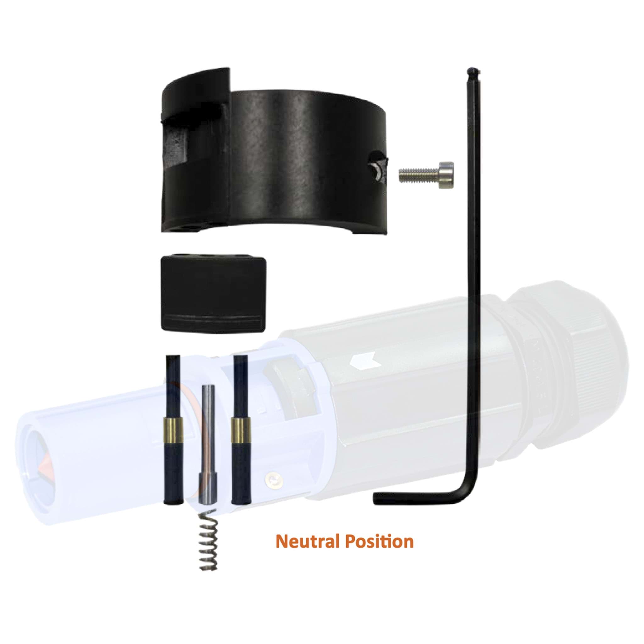 Powerline QC insulator cable-drain FIXED LOCKING KIT N nul