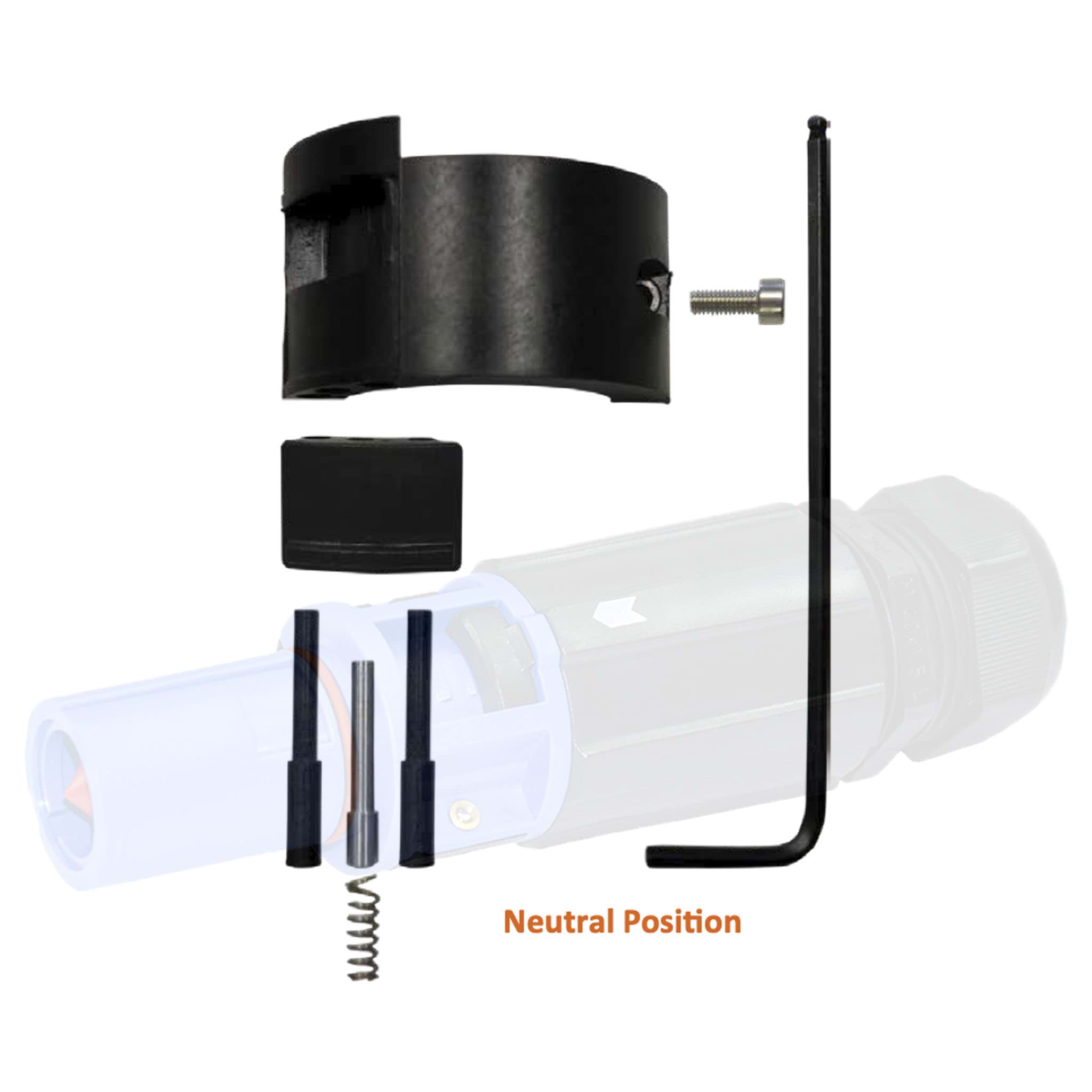 Powerline QC insulator cable-drain SLIDING LOCKING KIT N nul