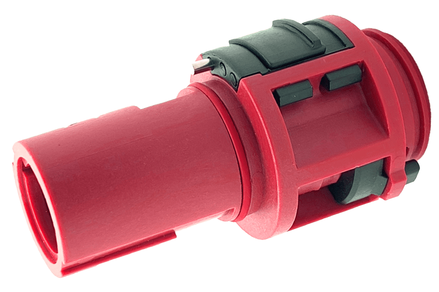 Powerline QC insulator cable-drain L1 red S-lock