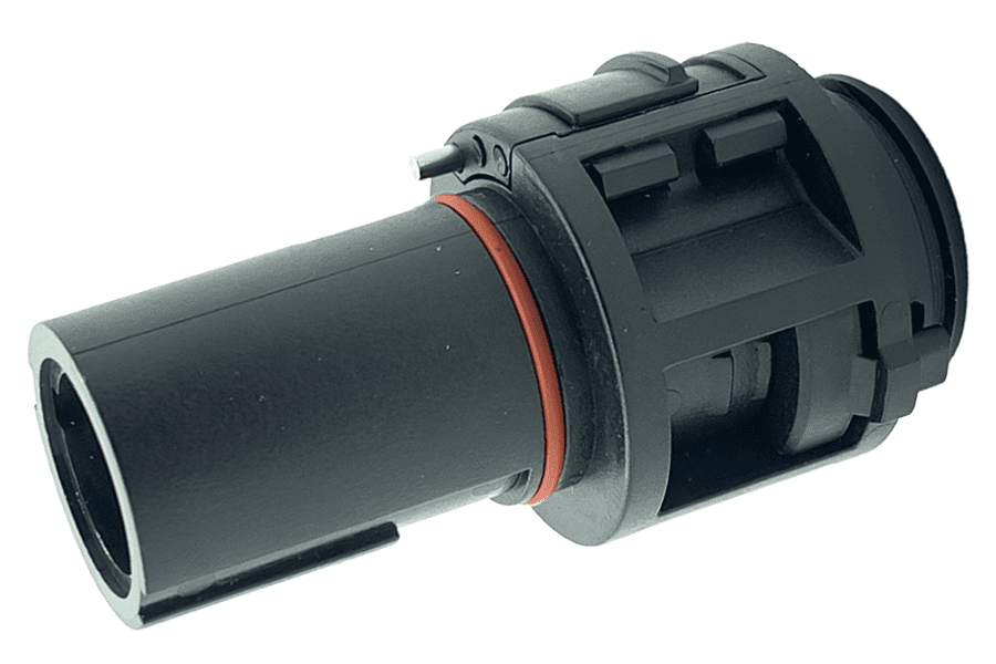 Powerline QC insulator cable-drain N black S-lock