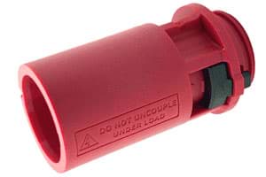 Powerline QC insulator cable-source L1 red S-lock