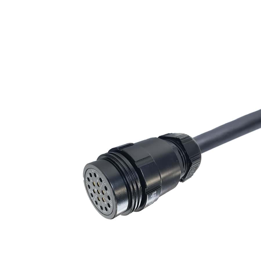 multikabel Theater VV-F zwart 2,5mm2 knip > Alfar 419 19pin zwart 30m