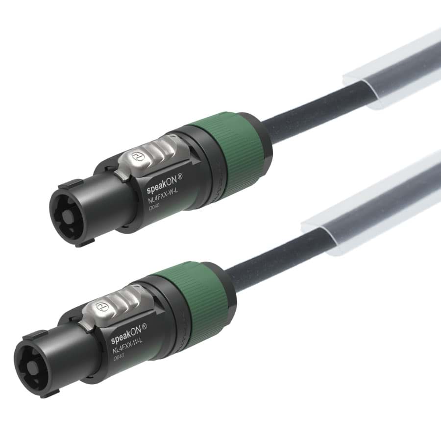 luidsprekerkabel RENTAL 4x2,5mm2 speakON  0,5m Neutrik