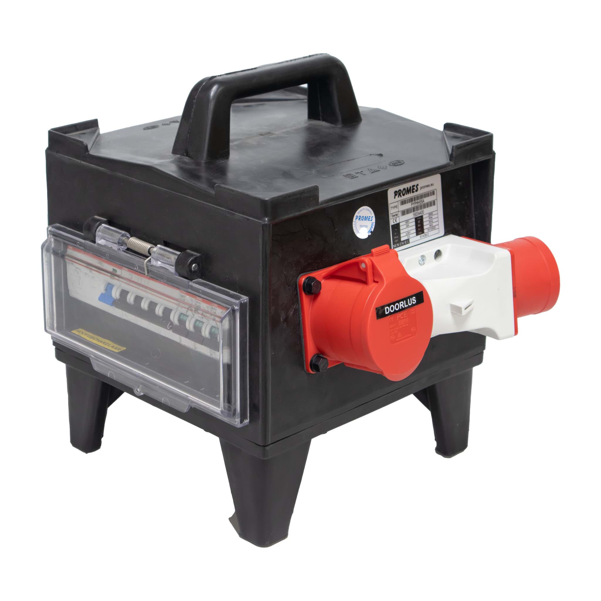 verdeelkast C532>1C532+2C516+6xSchuko [PS12-1AL+3N] ABB-PCE