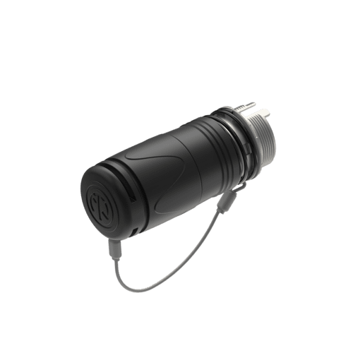opticalCON beschermdop QUAD MM PC noise cancelling zwart