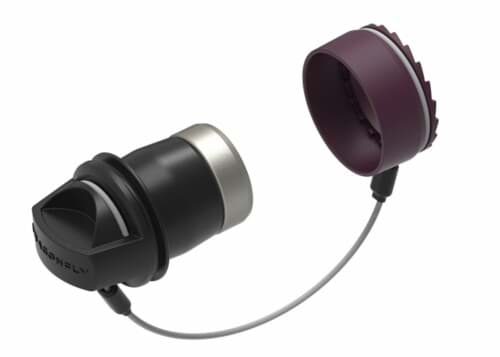 opticalCON beschermdop DRAGONFLY cable connector female zwart