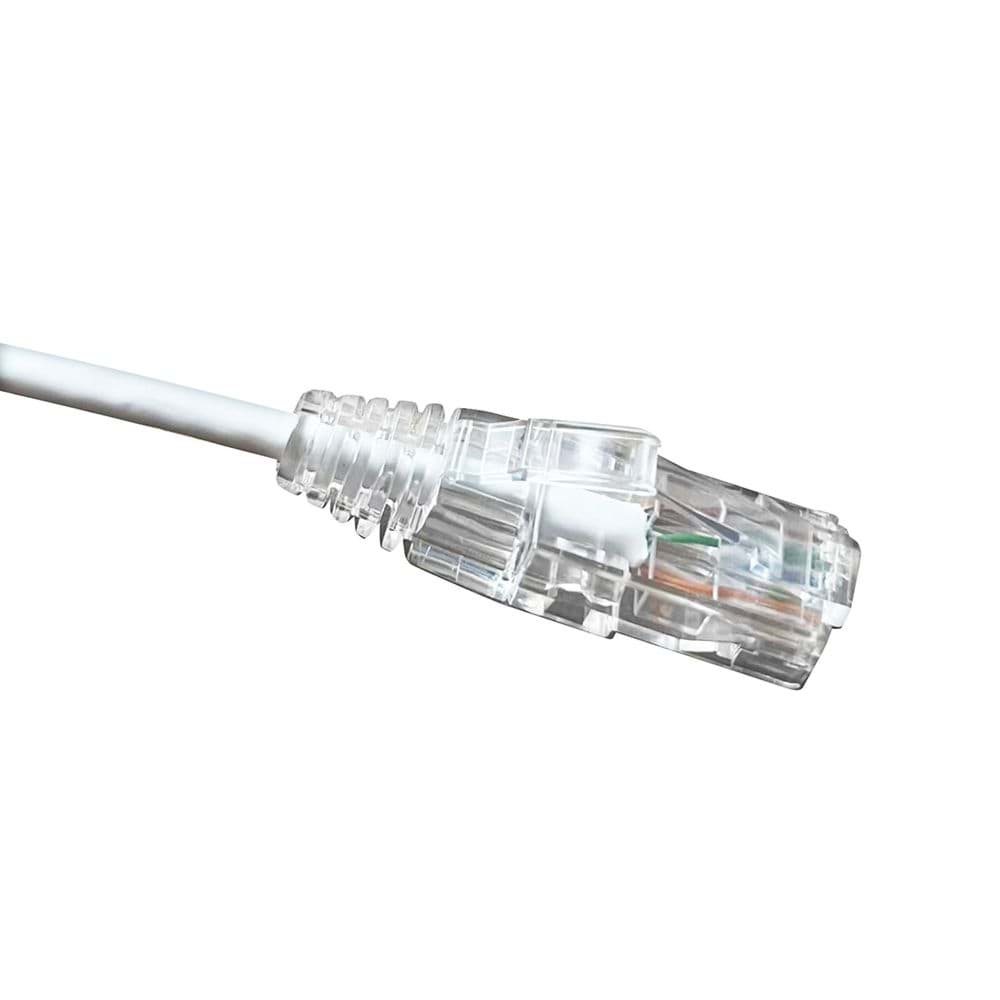 patchkabel CAT6A U/UTP 4P28 SLIM PVC wit RJ45 snagless 1,0m SCP 10G
