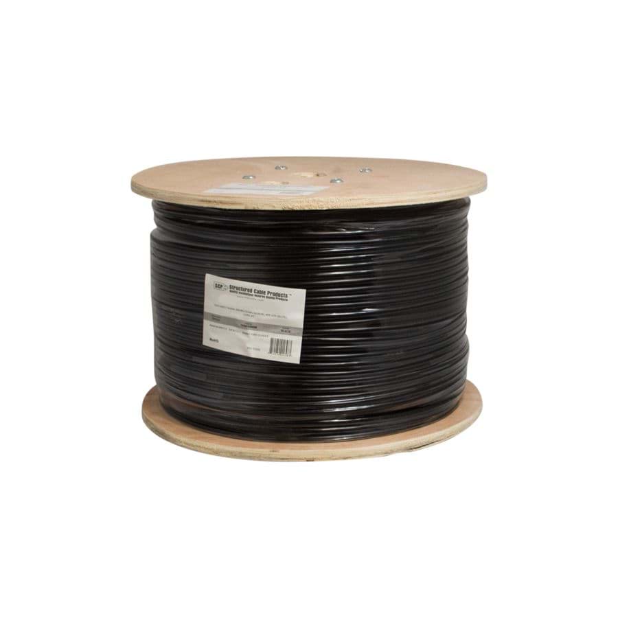 DMX kabel 1x2xAWG24/7 Foil+Braid 120 OHM Dca-s2 zwart SCP HA305