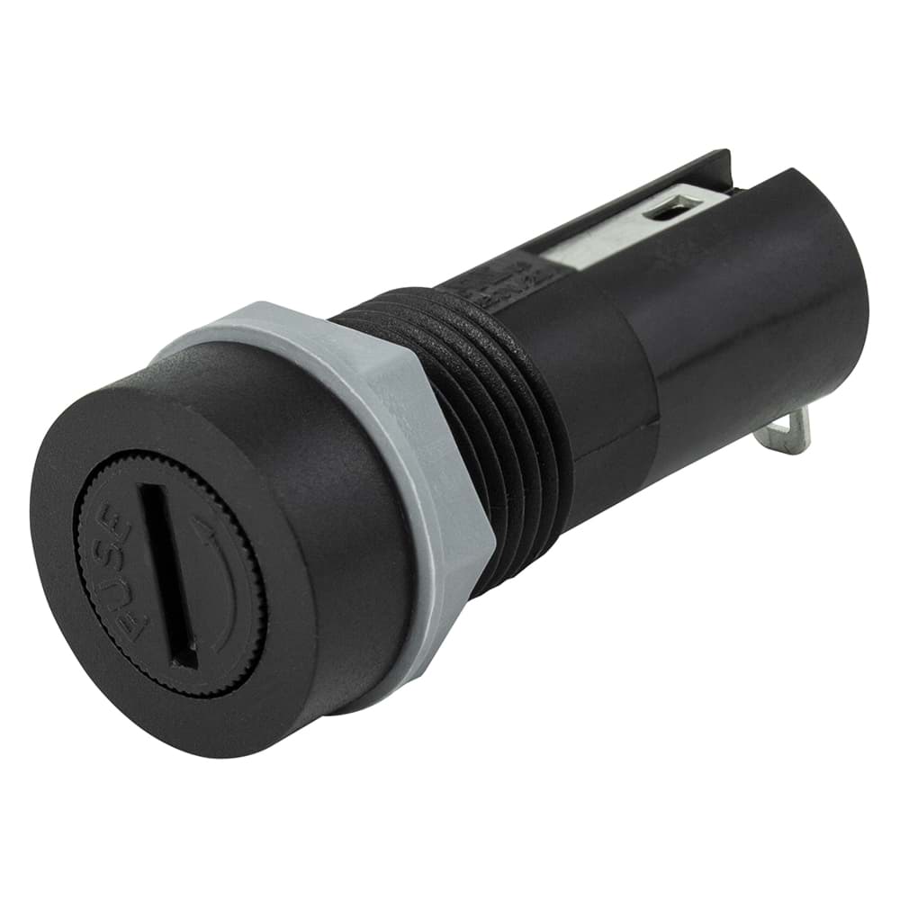 paneelzekeringhouder 5x20mm verzonken bayonetkop tab 2,8