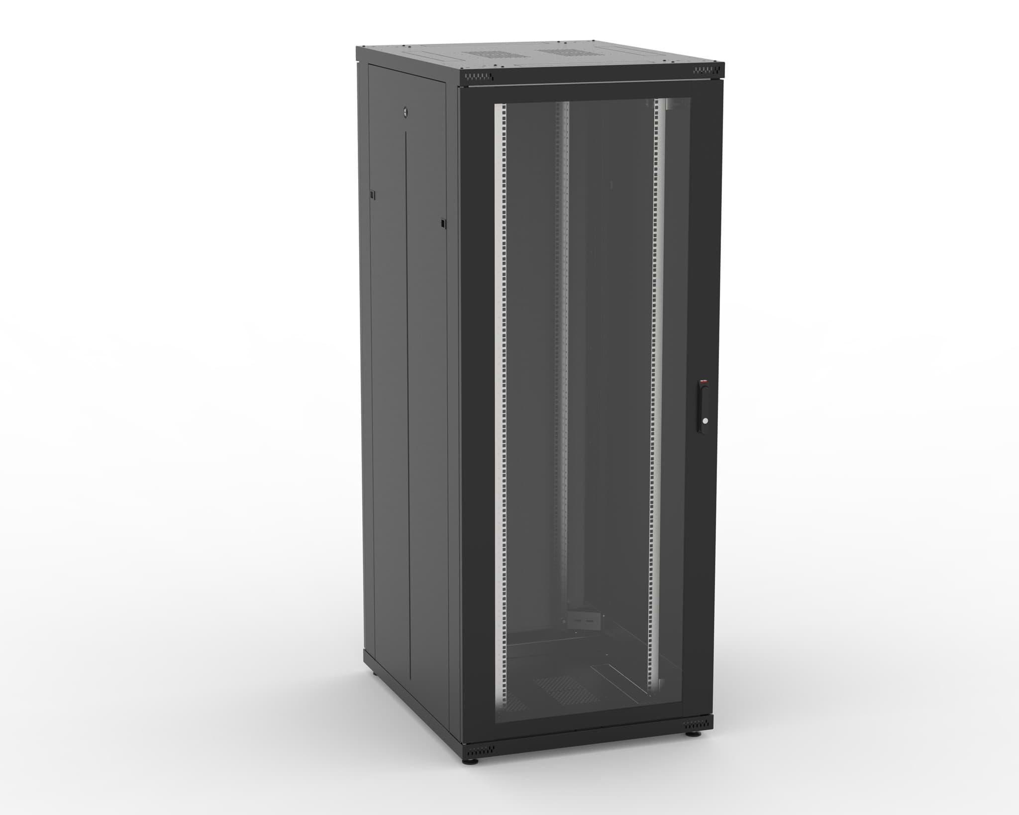 Rack 19inch 42HE W800 D 800 SR-2 FLEX glasdeur+achterdeur