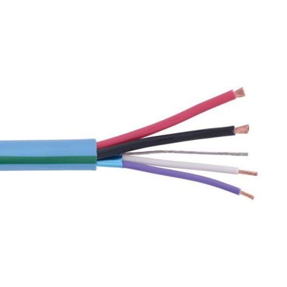 Control Cable for Lutron 1x2xAWG22/7AF+2xAWG18/16 Dca-s2 blue BX305