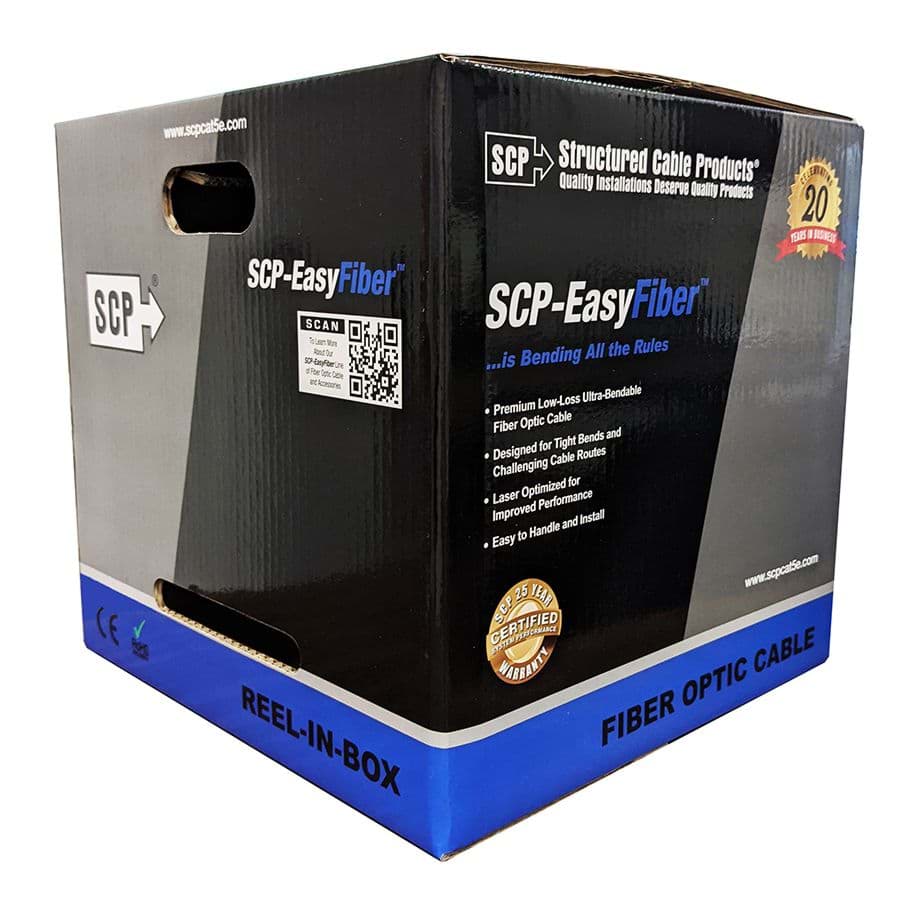 SCP-EasyFiber MultiMode  4xOM3 Distribution Dca-s1d1a1 aqua BX200
