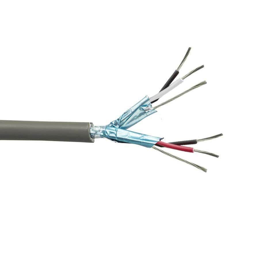audiosignaalkabel 2x2x0,35mm2 ALU-folie Dca-s1d1a1