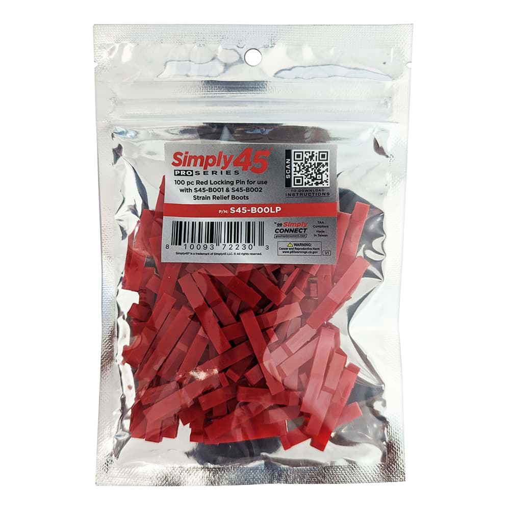 RJ45 Simply45 ProSeries locking pin tbv trekontlasting CAT6/6A