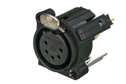 XLR chassis A 5 pin bus PCB-V SWITCH (NC5FAV-SW)