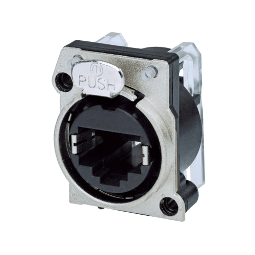 etherCON cat5e chassis-B PCB-H 2xSMD-LED-pipe