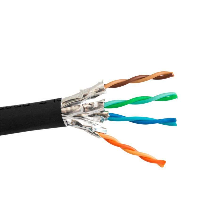 datakabel CAT6A U/FTP 600Mz 4PxAWG23 Dca-s1 zwart HNCPRO SCP HA305