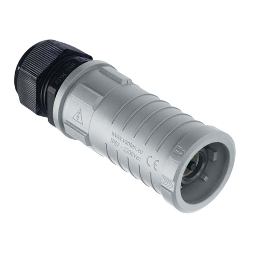 Vanten cable connector fem.  70mm2 d=11-21mm L3 gray