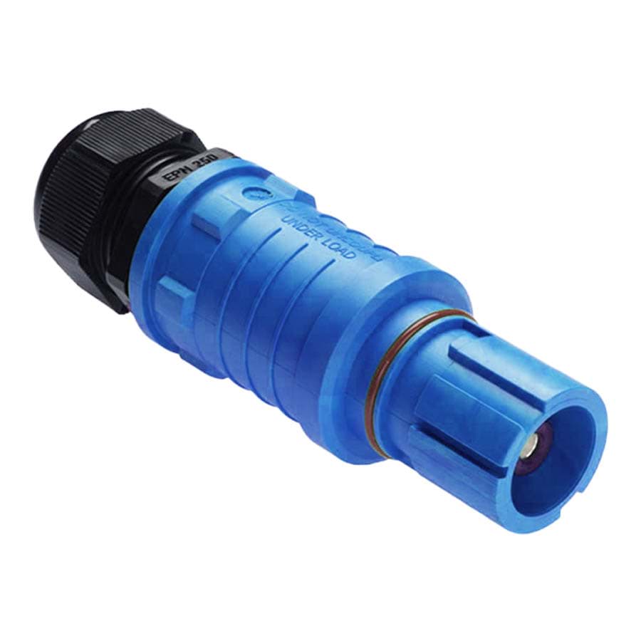 Vanten cable connector male 120mm2 d=15-25mm N blue