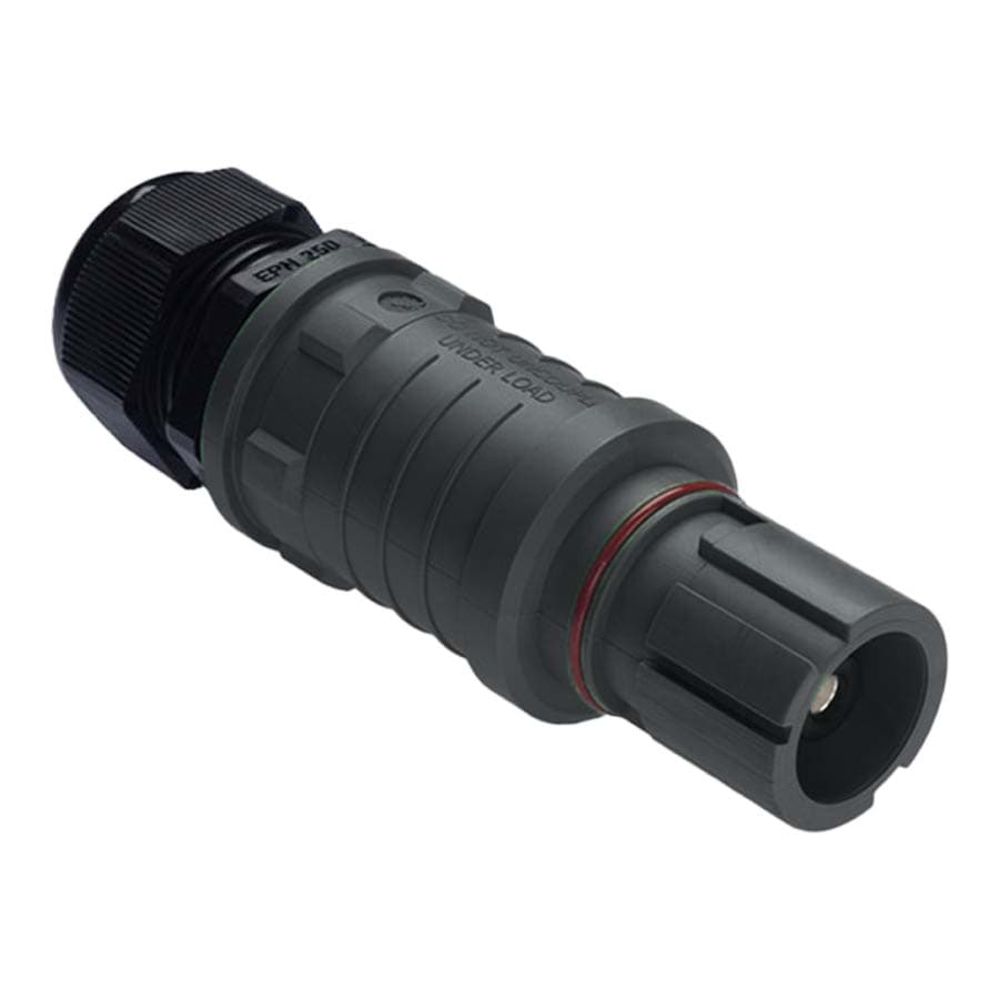 Vanten cable connector male 70mm2 d=11-21mm L1 black