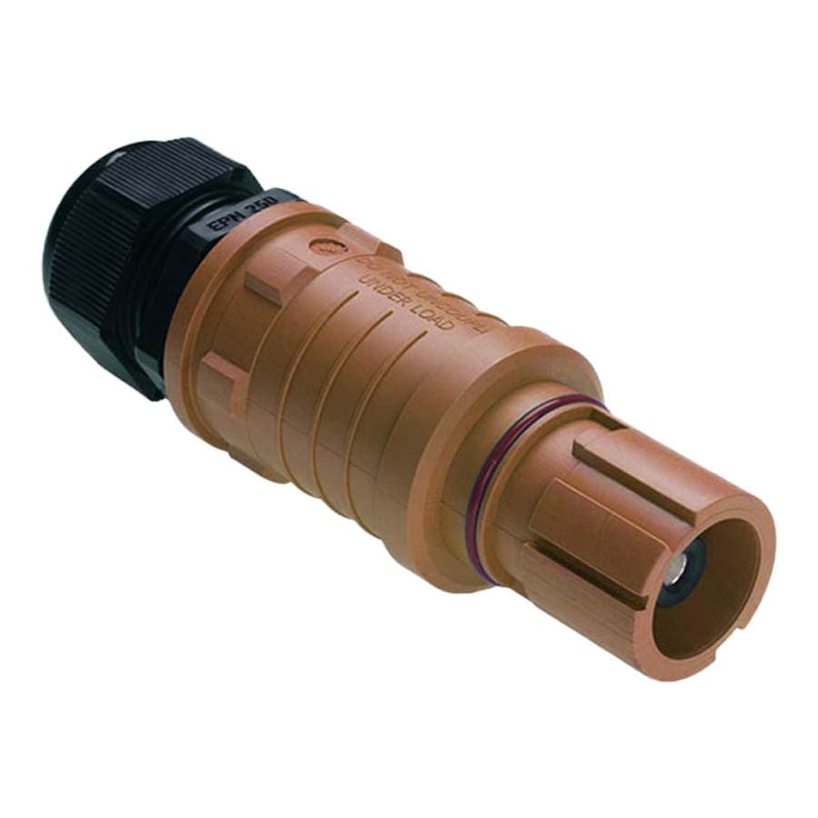 Vanten cable connector male 120mm2 d=11-21mm L1 brown