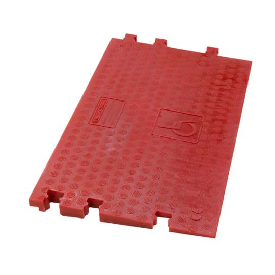 Red Floor kabelgoot 5k ramp male +REFLECTORS