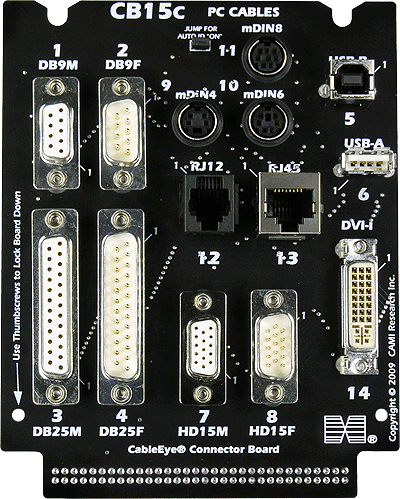 Connector Board Set CB15C (PC Cables)