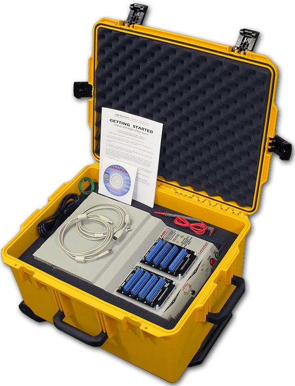 Koffer met wielen voor Teststyeem HVX 128-256-TP