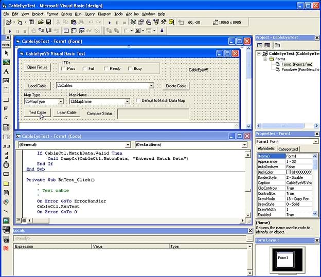 Testsysteem Win32/.NET API Software License