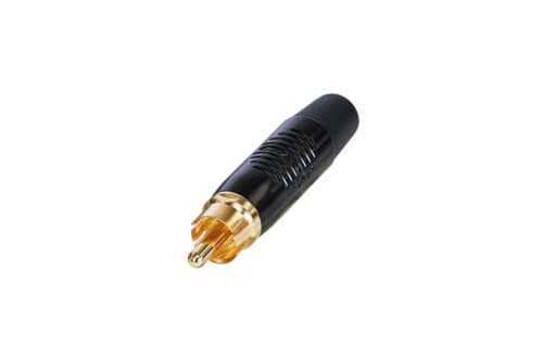 RCA steker zwart goud contact zwarte tule Finger Groove