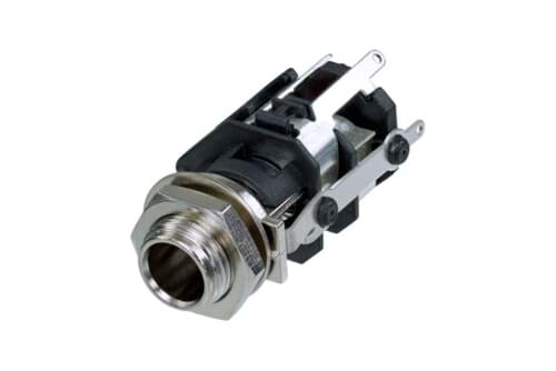 jack 6,3mm chassis solder stereo metal nose RJ-series