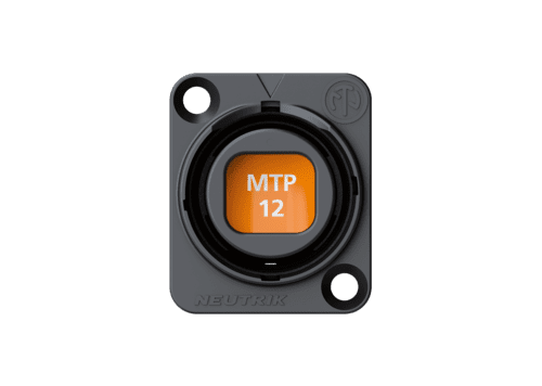 opticalCON MTP12 chassis zwart