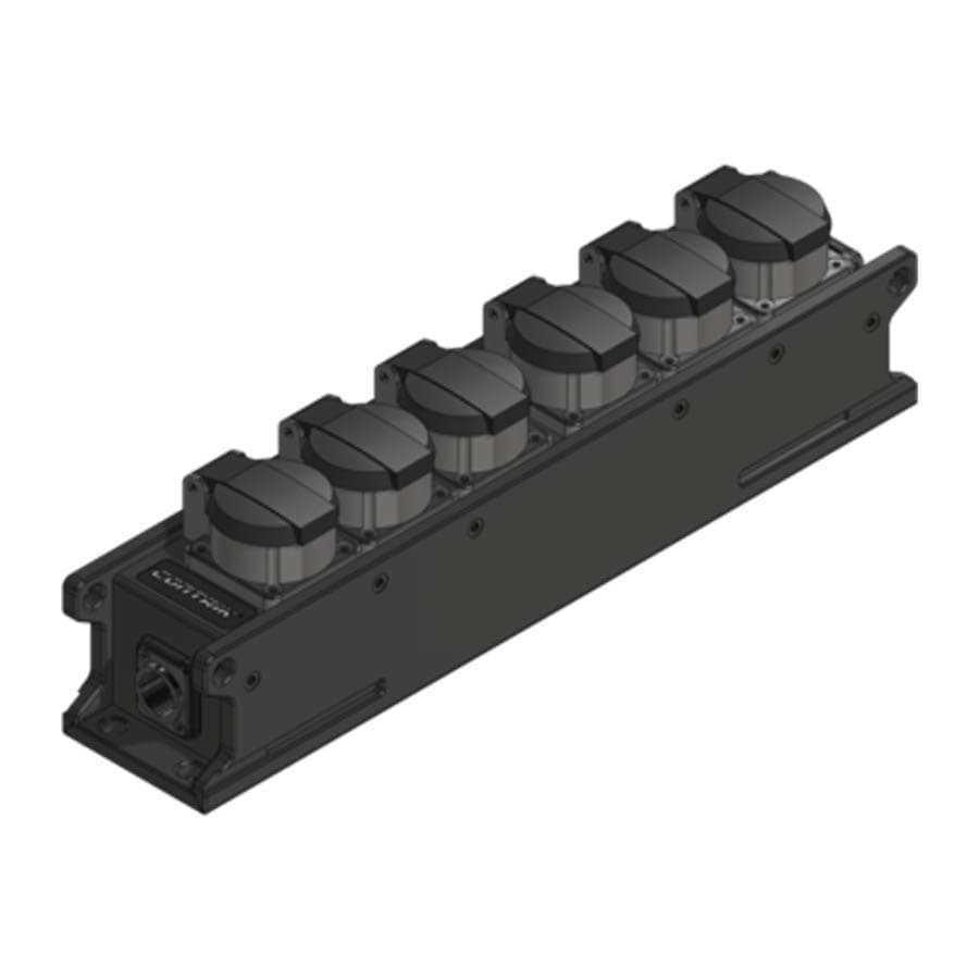 Power Strip CPPS OUTDOOR powerCON TRUE1 IN/OUT>6x Schuko IP54