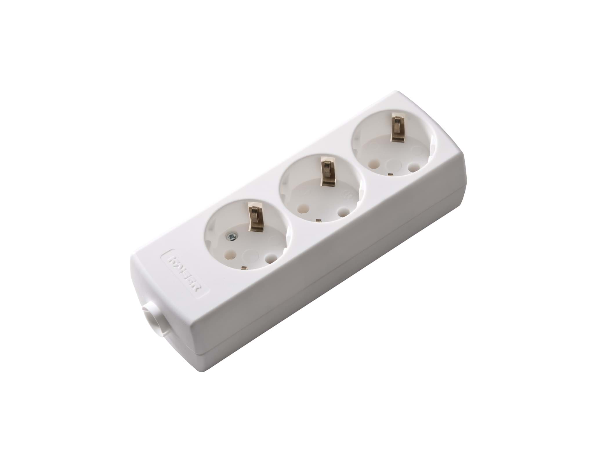 contactdoos randaarde  3v45gr wit portable