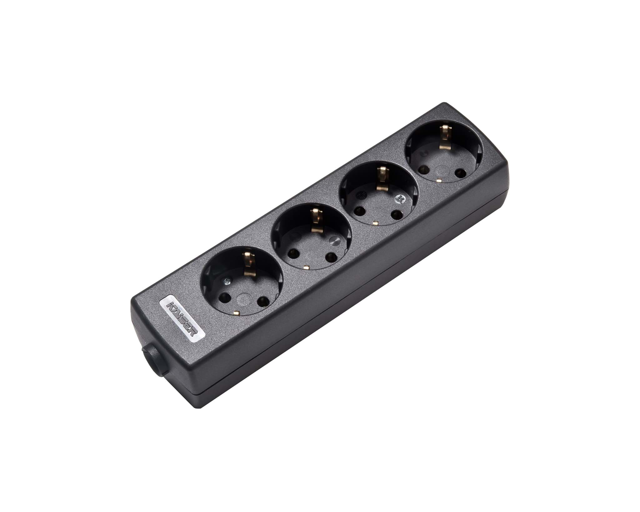 contactdoos randaarde  4v45gr zwart portable