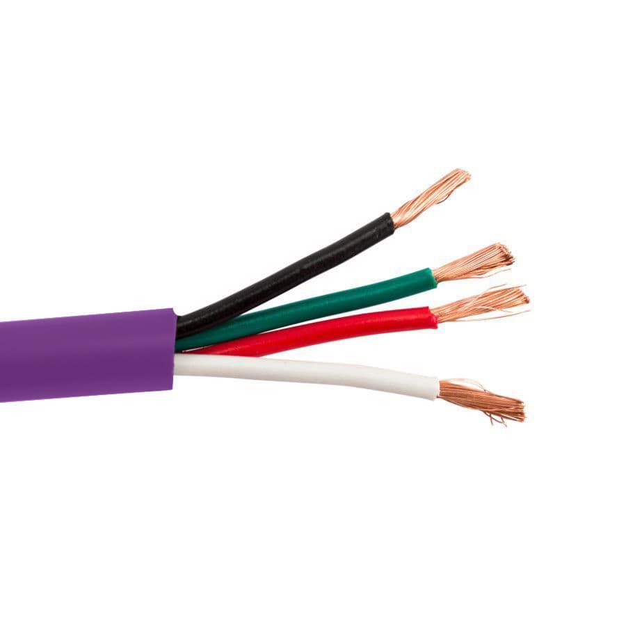 luidsprekerkabel LS-LSZH 4x1,3mm2 OFC Dca-s1d1a1 paars