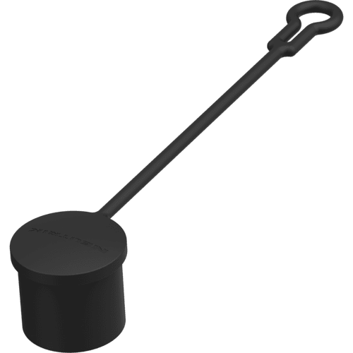 afdekkapje voor XLR kabeldeel male + etherCON TOP IP65