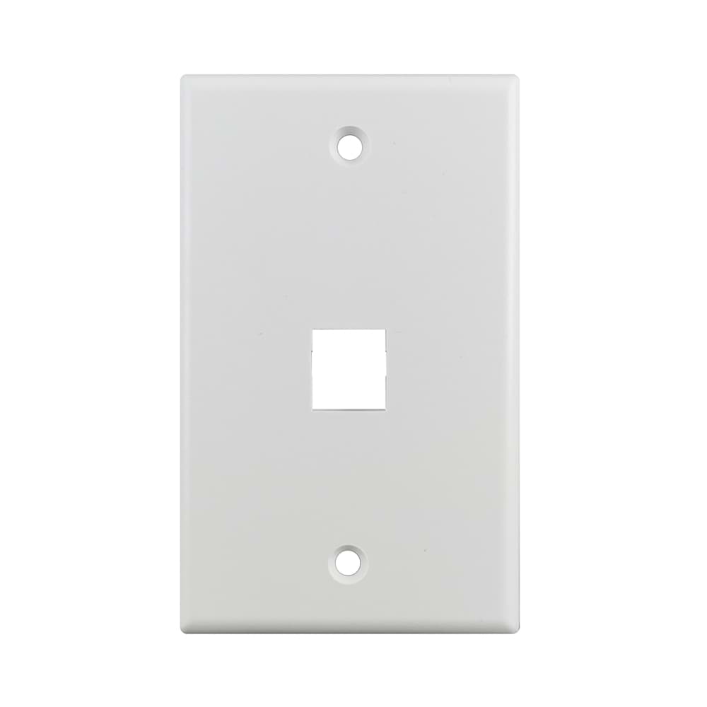 wandplaat US 1-gang 1x keystone wit Simpy45